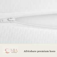 MIA Sleep Cooltouch Topper - Koudschuim - Circa 6 cm dik - Afritsbare Cooltouch Tijk