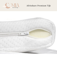 MIA Sleep Koudschuim Topper - Circa 7 cm dik - Afritsbare Bamboo Tijk