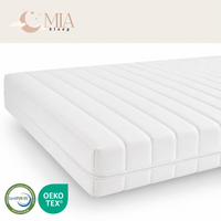 MIA Sleep Pocketvering Matras - 300 veren - Afritsbare Tijk - Circa 20 cm dik