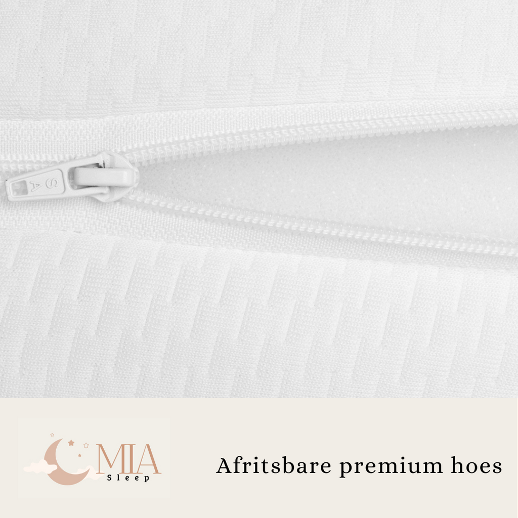 MIA Sleep Koudschuim Hotel Topper 3D - Circa 12 cm dik - Afritsbare Bamboo Tijk