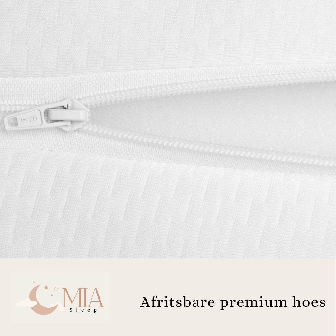 MIA Sleep Koudschuim Hotel Topper 3D - Circa 12 cm dik - Afritsbare Bamboo Tijk