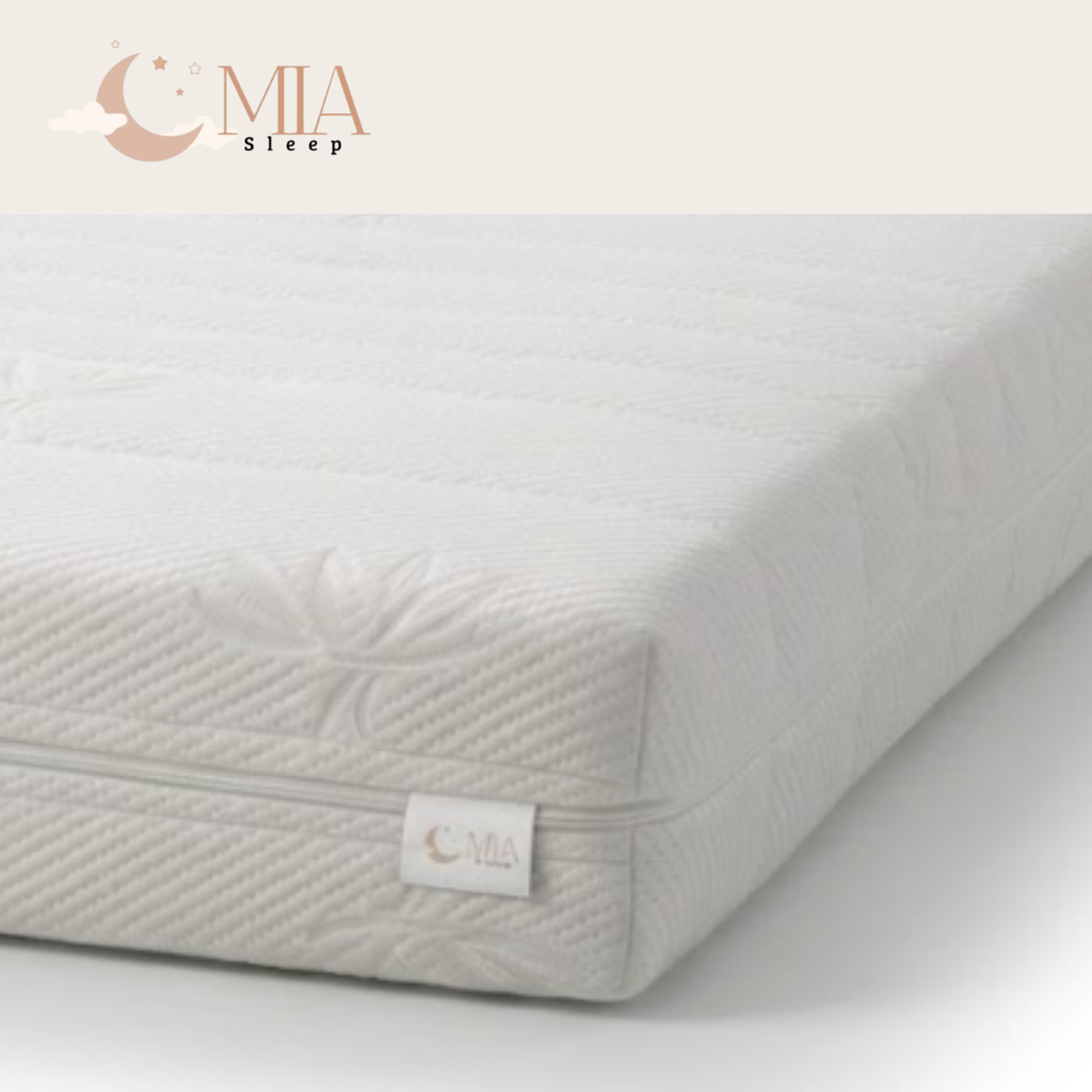 MIA Sleep Koudschuim Matras - Circa 20 cm dik - Luxe Afritsbaare Bamboo Tijk