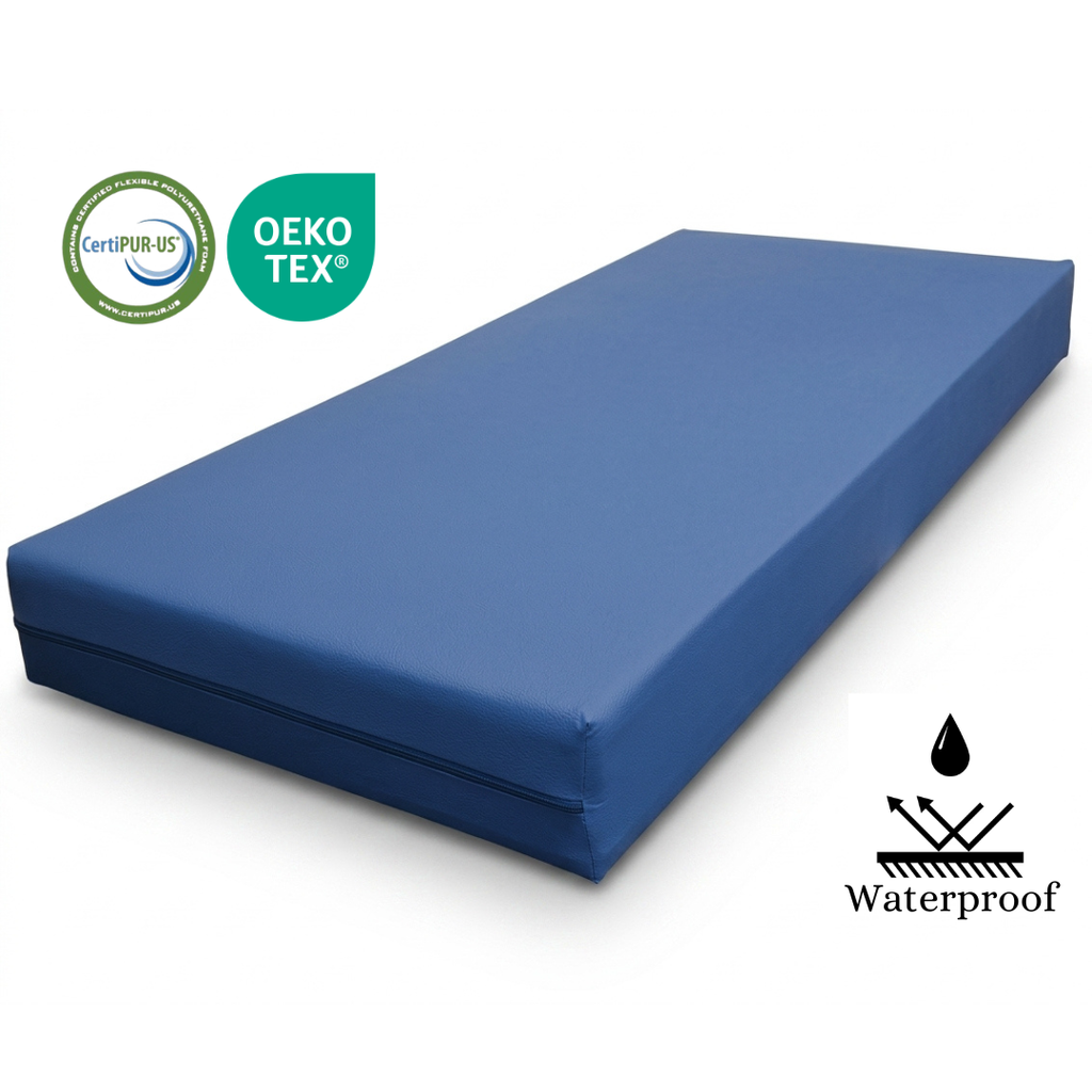 MIA Sleep Koudschuim Zorgmatras - Circa 14 cm dik - Waterdicht/Afritsbare Tijk