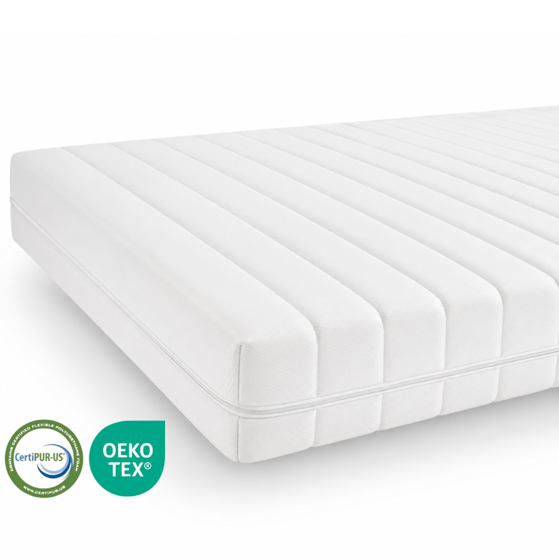 MIA Sleep Pocketvering Matras - 300 veren - Afritsbare Tijk - Circa 20 cm dik