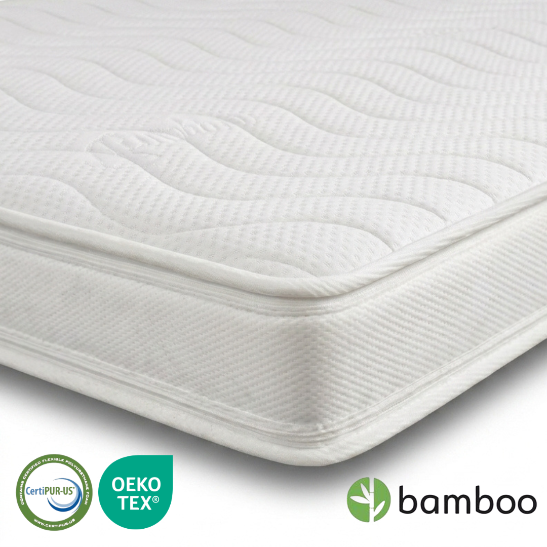 MIA Sleep Koudschuim Hotel Topper 3D - Circa 12 cm dik - Afritsbare Bamboo Tijk