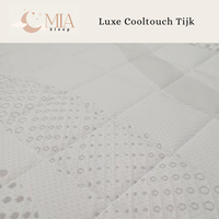 MIA Sleep Cooltouch Topper - Koudschuim - Circa 6 cm dik - Afritsbare Cooltouch Tijk
