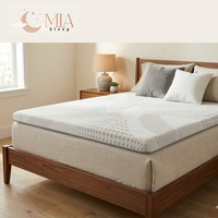 MIA Sleep Cooltouch Topper - Koudschuim - Circa 6 cm dik - Afritsbare Cooltouch Tijk